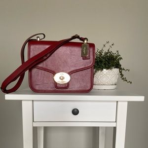 Coach Structured Crossbody Bag